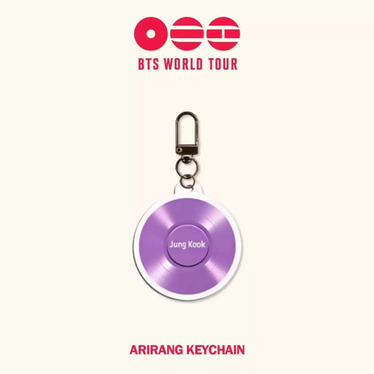 BTS ARIRANG KEYCHAINS