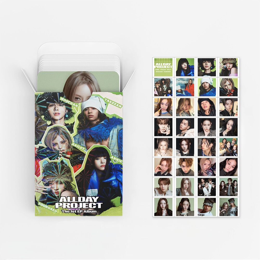 ALLDAY PROJECT PHOTOCARDS 92PCS (60 CARDS+ 32 STICKERS)