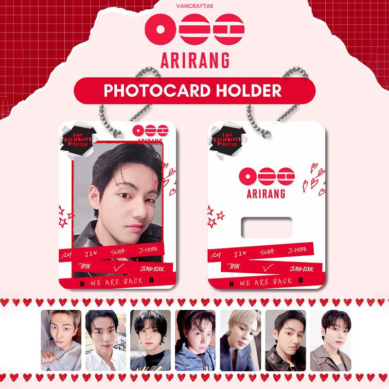 TARJETERO BTS ARIRANG