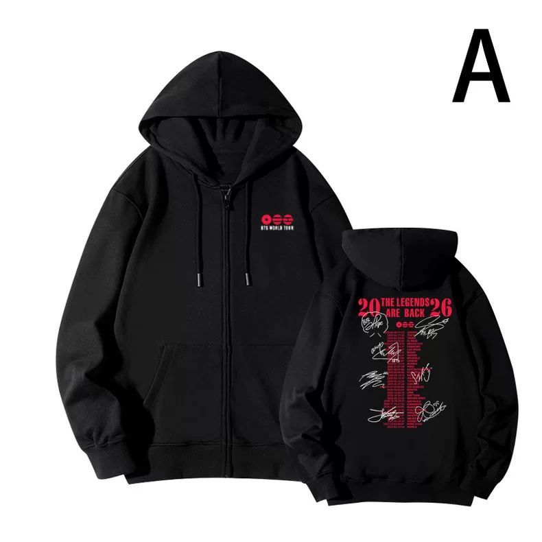BTS WORLD TOUR 2026 HOODIES