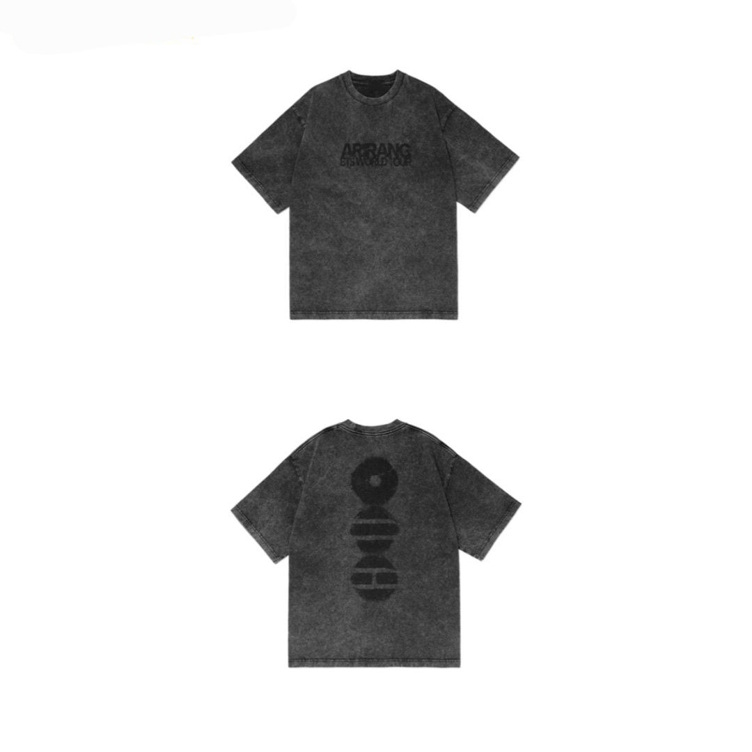 CAMISETAS MERCHANDISING GIRA MUNDIAL BTS 2026 100% ALGODÓN