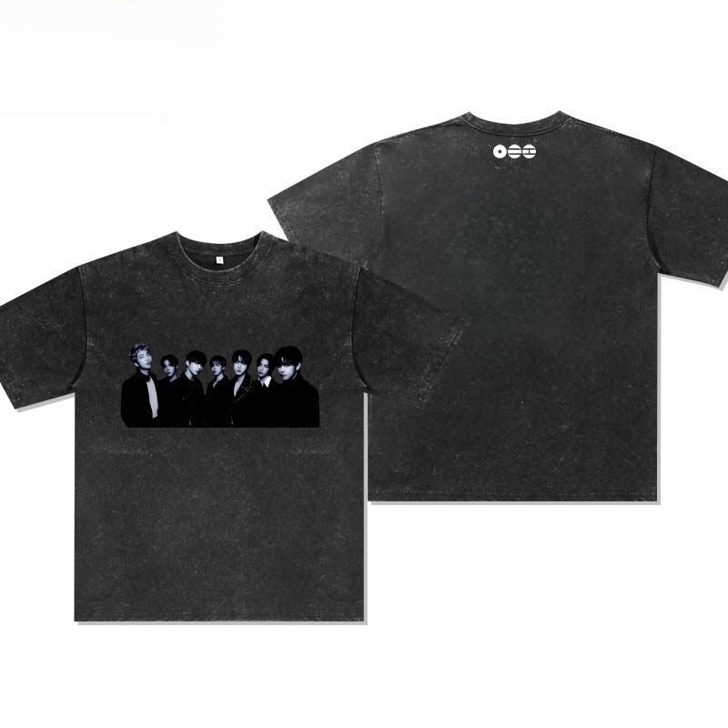 CAMISETAS MERCHANDISING GIRA MUNDIAL BTS 2026 100% ALGODÓN
