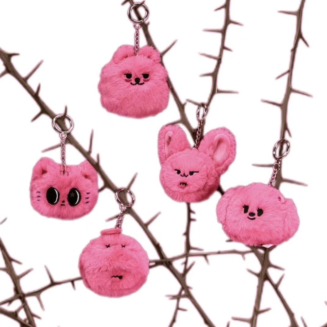 LLAVEROS DE PELUCHE DE TXT