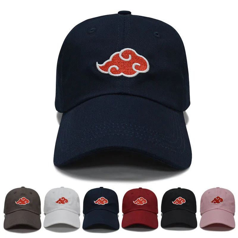 Naruto Merch Cap Cotton Embroidery