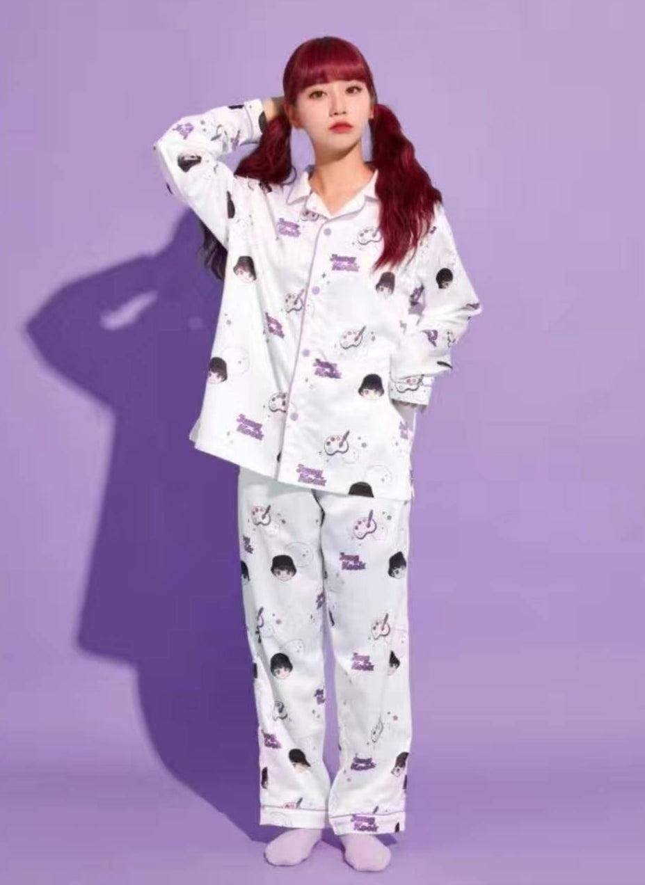 BTS MERCH  TINY TAN MIC DROP PAJAMAS (all members)