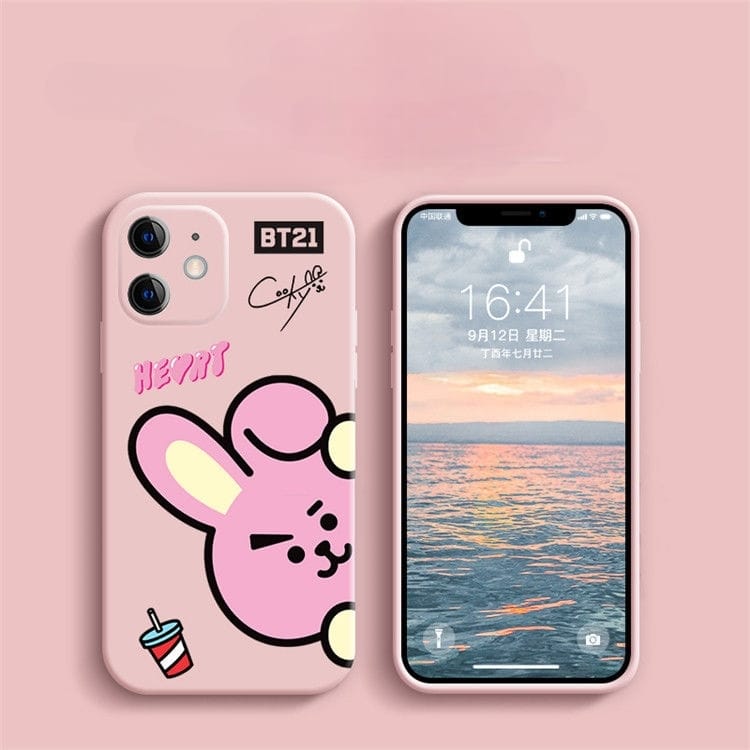BT21 BTS CELL PHONE CASES ALL CHARACTERS - IPHONE VARIOUS MODELS!