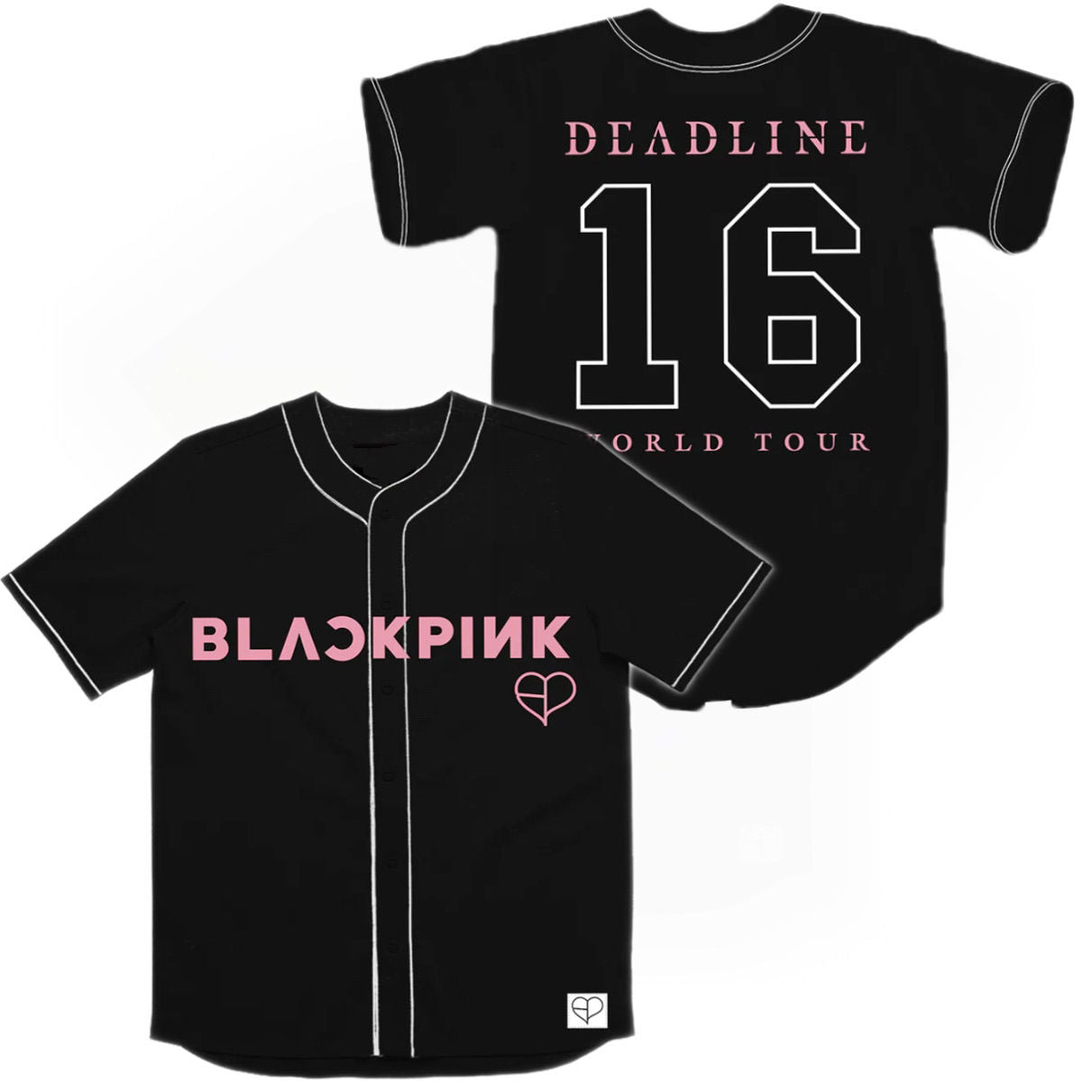 CAMISETA BLACKPINK DEADLINE 100% ALGODÓN