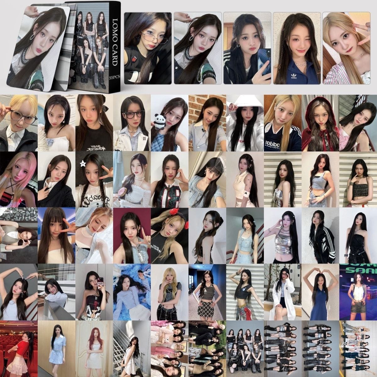 BABYMONSTER PHOTOCARDS SEE YOU THERE 55PCS