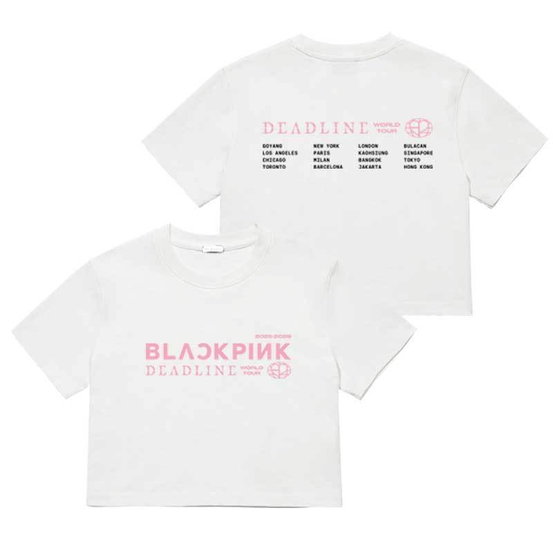 CAMISETA/TROZO BLACKPINK DEADLINE 100 % ALGODÓN