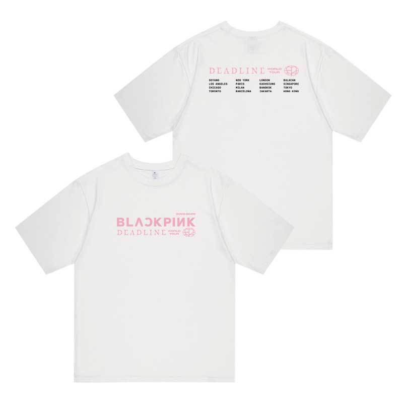 CAMISETA/TROZO BLACKPINK DEADLINE 100 % ALGODÓN