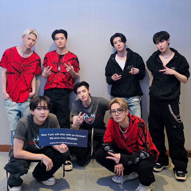 ENHYPEN HOODIE WALK THE LINE 2025