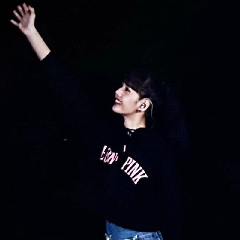 Sudadera con capucha corta BORN PINK de BLACKPINK