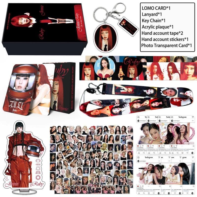 CAJA DE REGALO DE BLACKPINK RUBY JENNIE