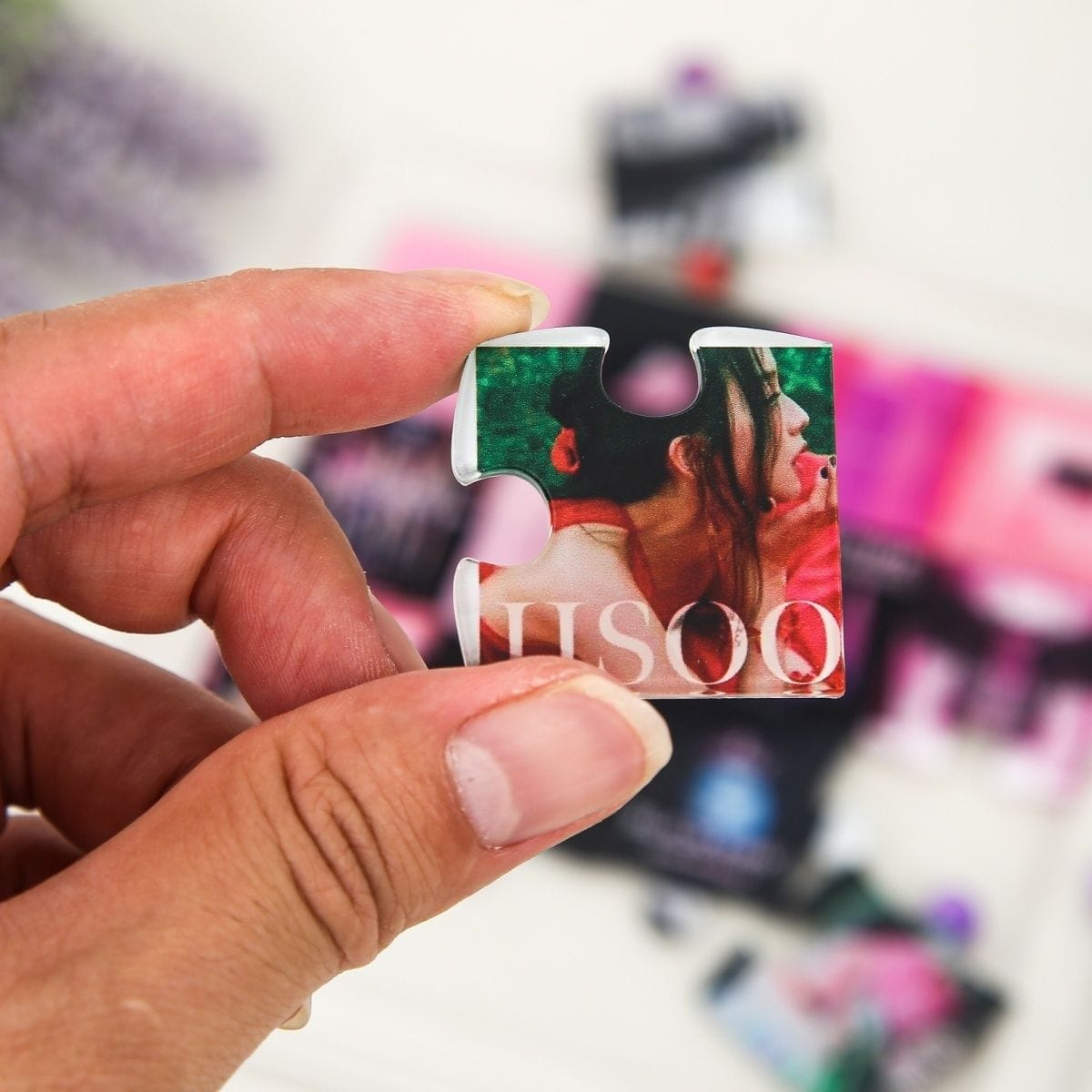 BLACKPINK ALBUMS DECORATIVE PUZZLE BOARD