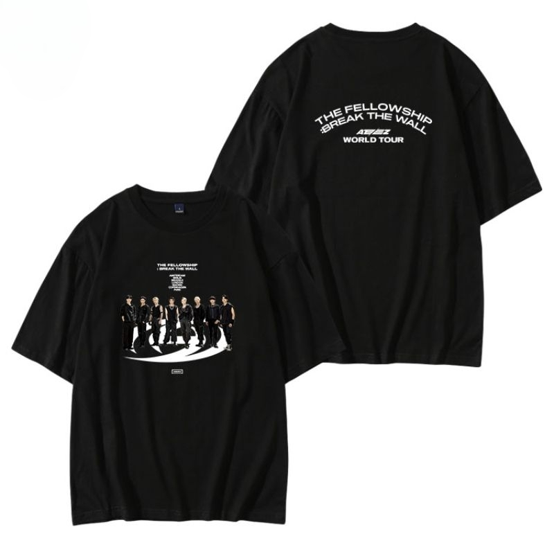 ATEEZ MERCH THE FELLOWSHIP T-SHIRTS: BREAK THE WALL