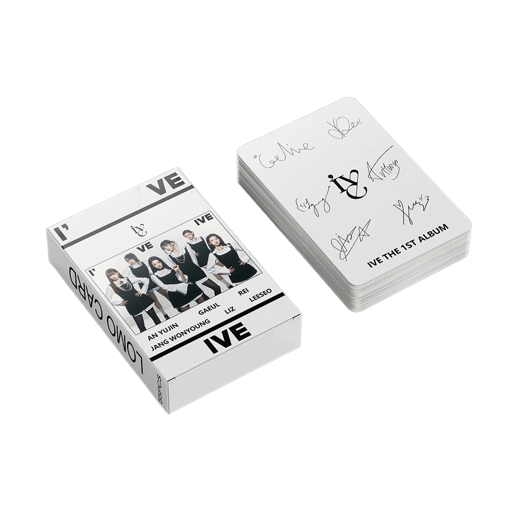 IVE MERCH  I'VE PHOTOCARDS 55 PCS
