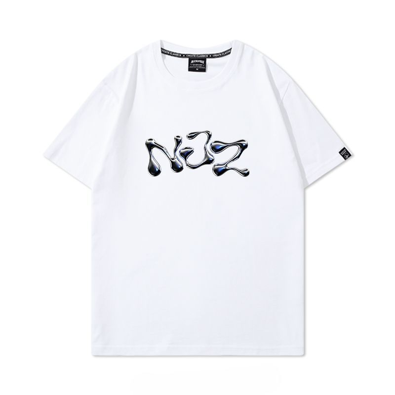 NJZ (NEWJEANS) T SHIRT  100% COTTON (in 4 colors)