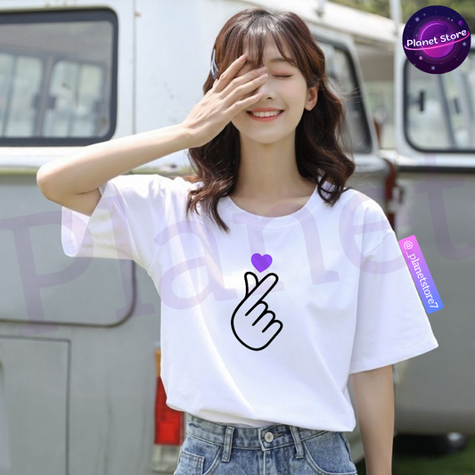 CAMISETA SARANGHAE/DORAMA 100% ALGODÓN 