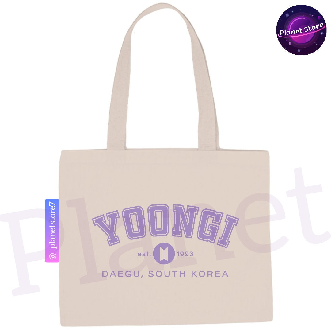 ECOBAGS BTS 100% ALGODÓN (todos los miembros) 