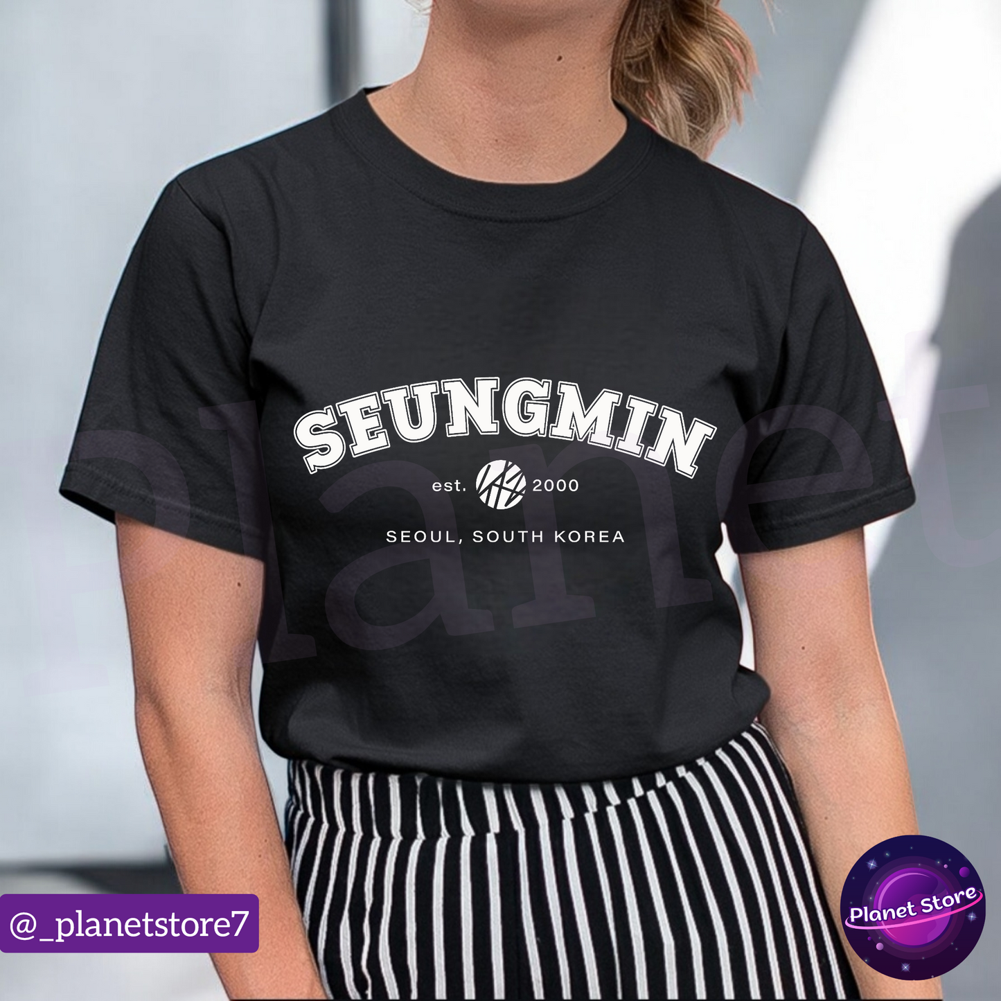 CAMISETAS STRAY KIDS 100% ALGODÓN (Todos los miembros)