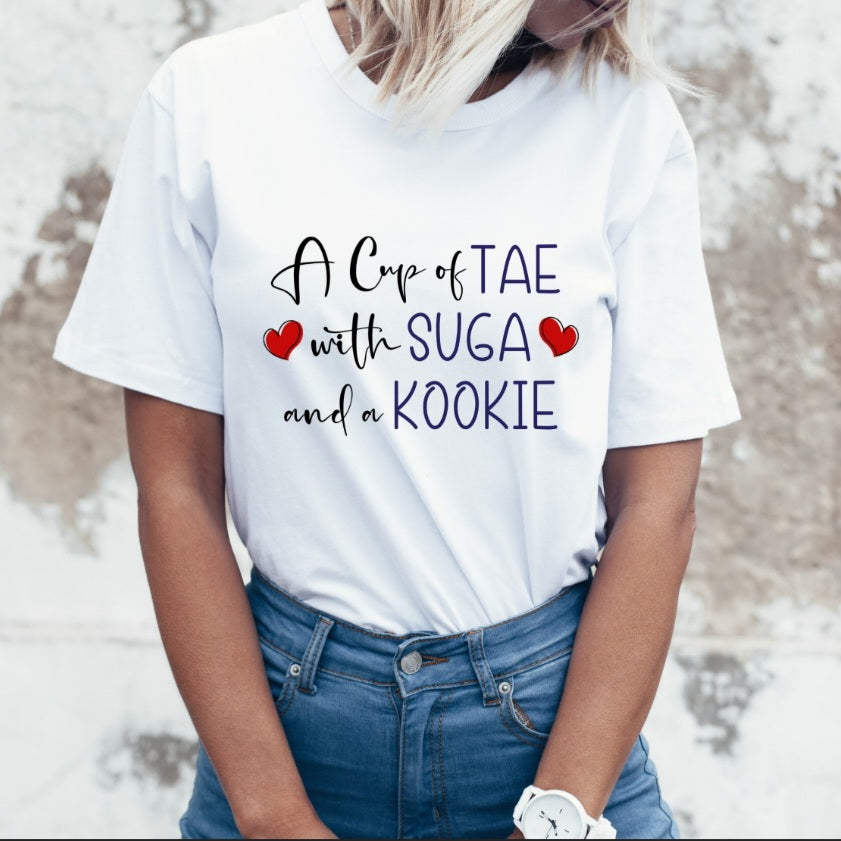 CAMISETAS BTS 100% ALGODÓN - VARIOS MODELOS!✨ 