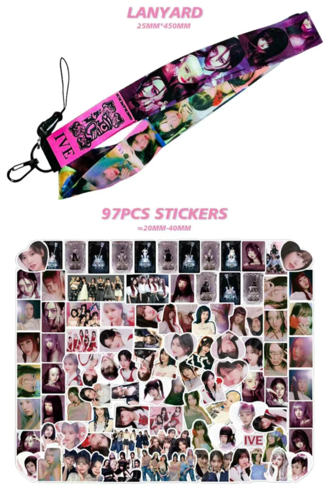 IVE MERCH BOX SWITCH 166 PCS (GIFT BOX WITH SEVERAL ITEMS!✨)