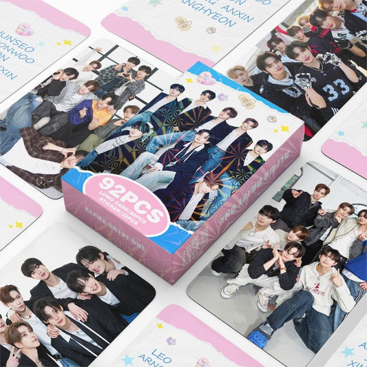 ALPHA DRIVE ONE(ALD1) 60 PHOTOCARDS + 32 STICKERS 92 PCS