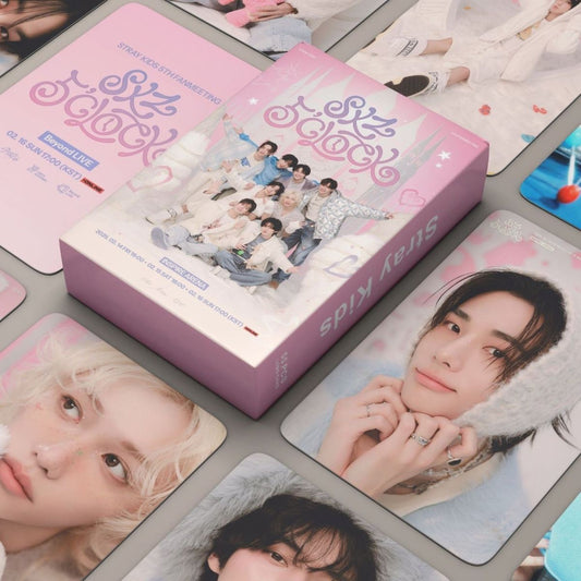 PHOTOCARDS STRAY KIDS CLOCK FANMEETING 2025 55 PÇS