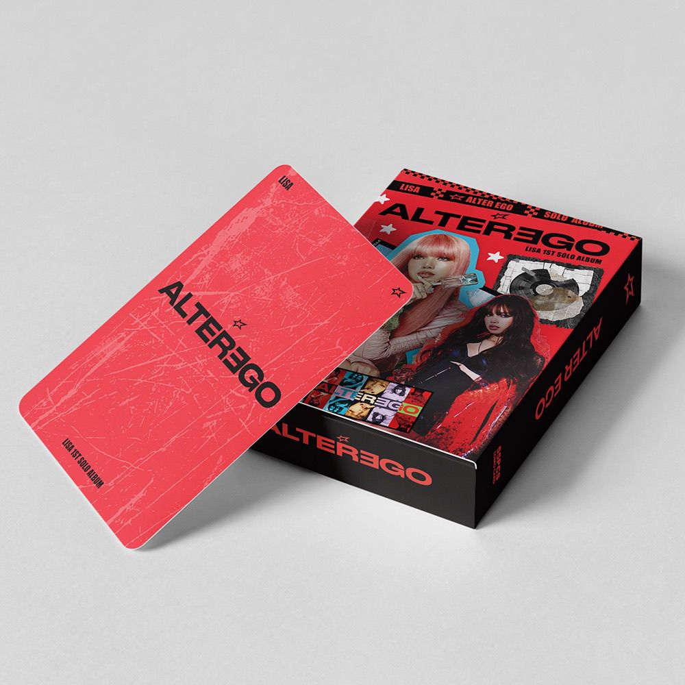 TARJETAS FOTOGRÁFICAS DE LISA ALTER EGO 55 UDS.