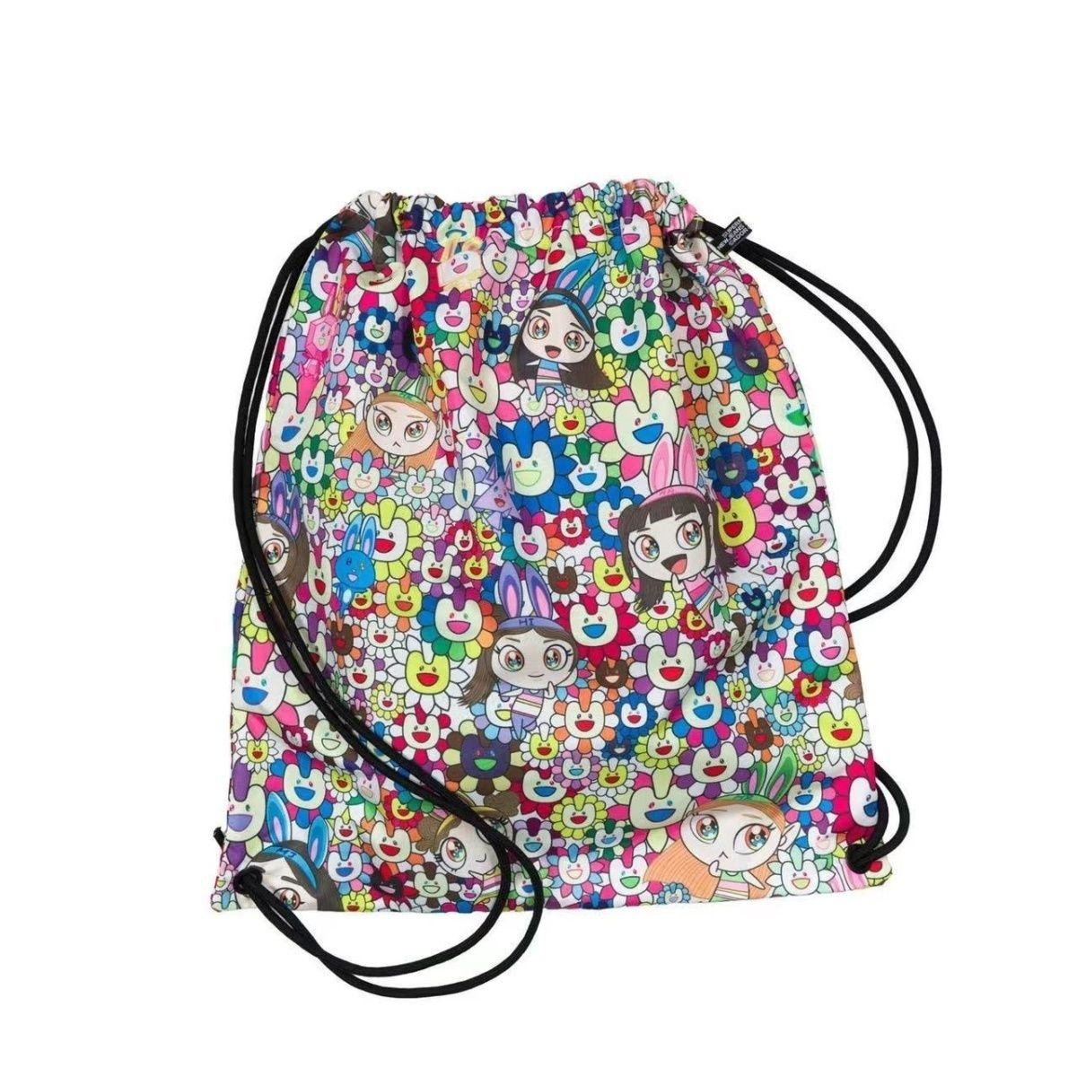 NJZ NEWJEANS DRAWSTRING BAG WITH CUSTON BOX AND ACCESSORIES