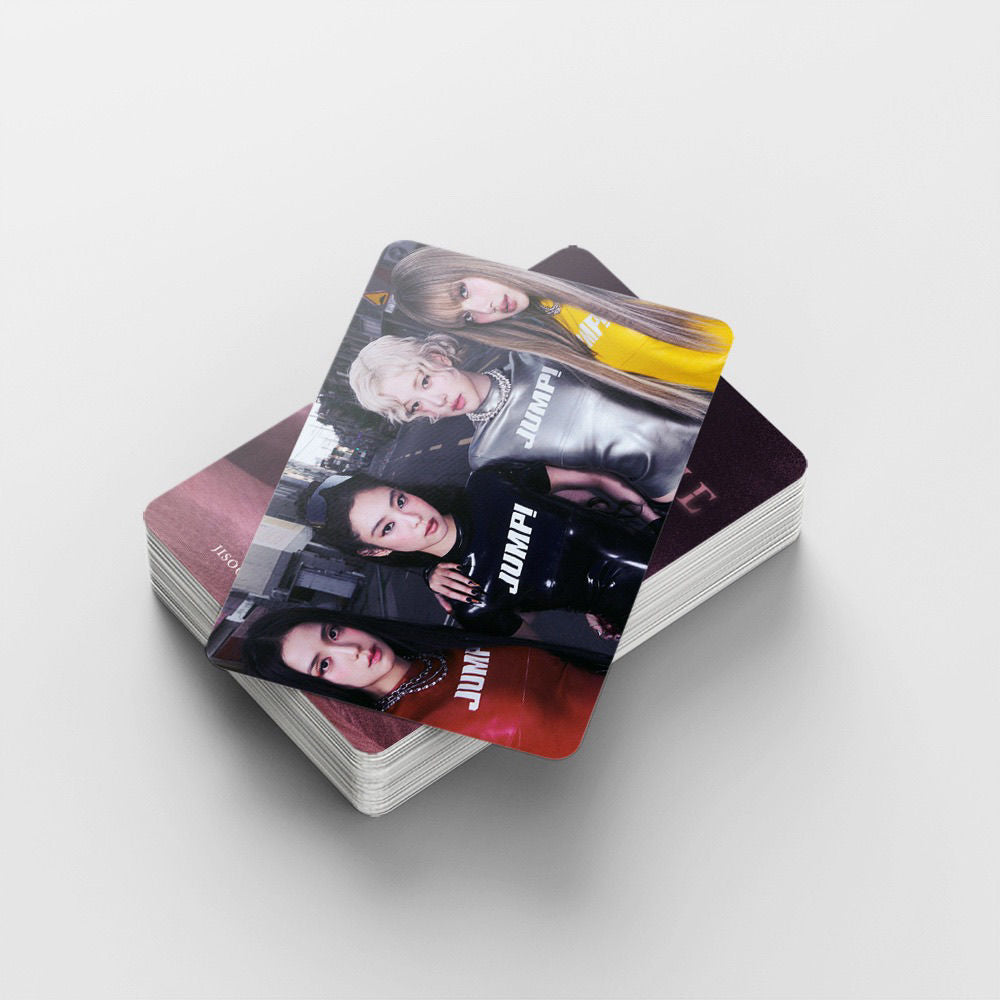 TARJETAS FOTOGRÁFICAS BLACKPINK JUMP 92 PIEZAS (60 TARJETAS + 32 PEGATINAS)