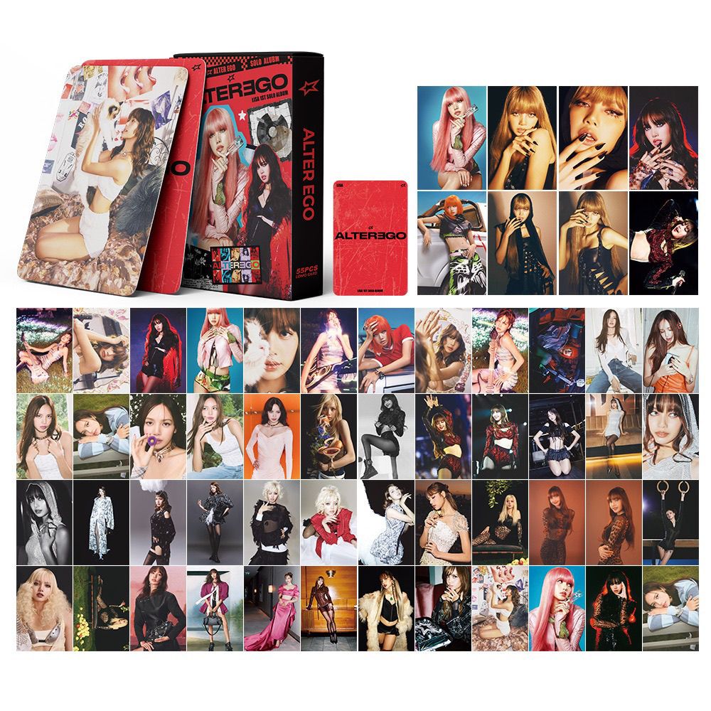 TARJETAS FOTOGRÁFICAS DE LISA ALTER EGO 55 UDS.