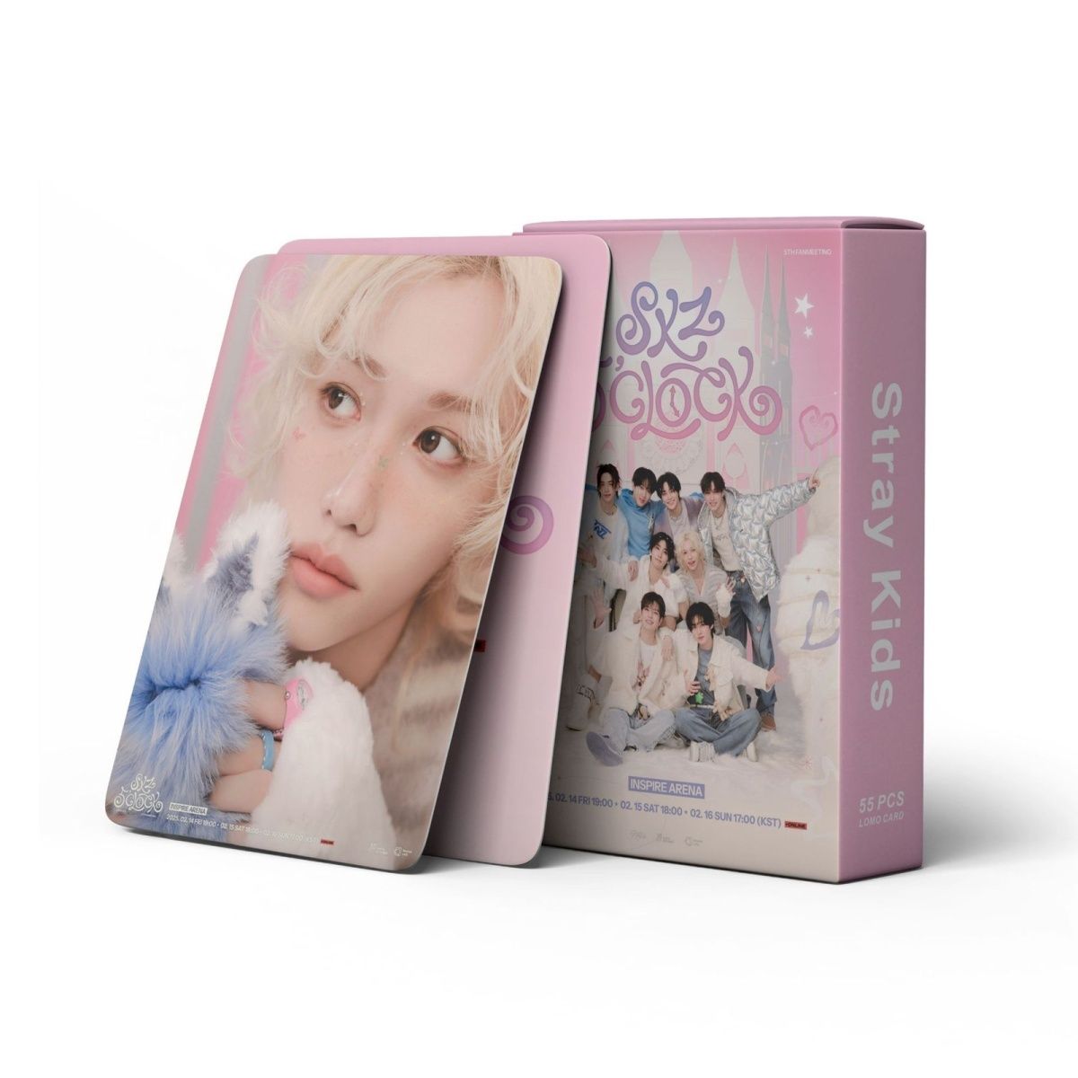 PHOTOCARDS STRAY KIDS CLOCK FANMEETING 2025 55 PÇS