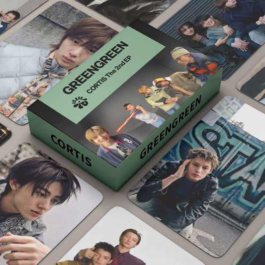 CORTIS GREENGREEN PHOTOCARDS 55 PCS
