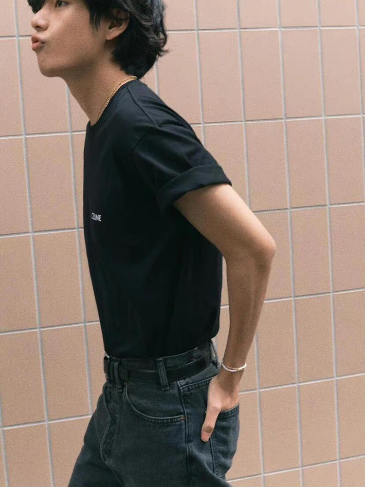 BTS V T-SHIRT 100% COTTON