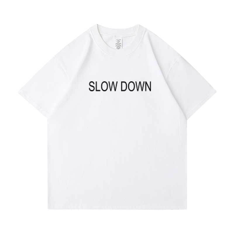 CORTIS T SHIRT SLOW DOWN 100% COTTON