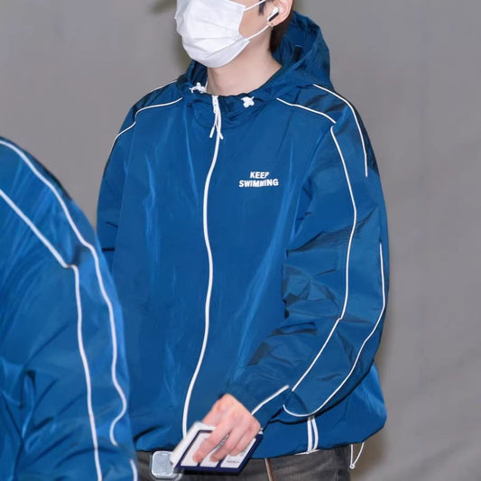 Sudadera con capucha BTS Keep Swimming