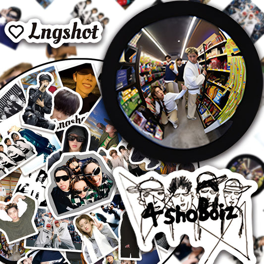 PEGATINAS LNGSHOT 156 UD.