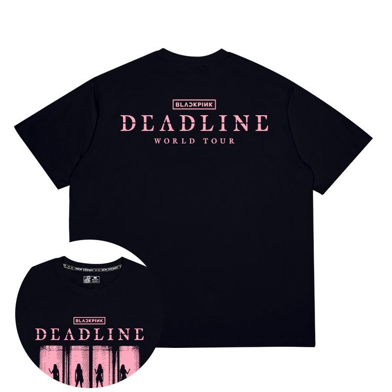 CAMISETAS BLACKPINK DEADLINE 100% ALGODÓN