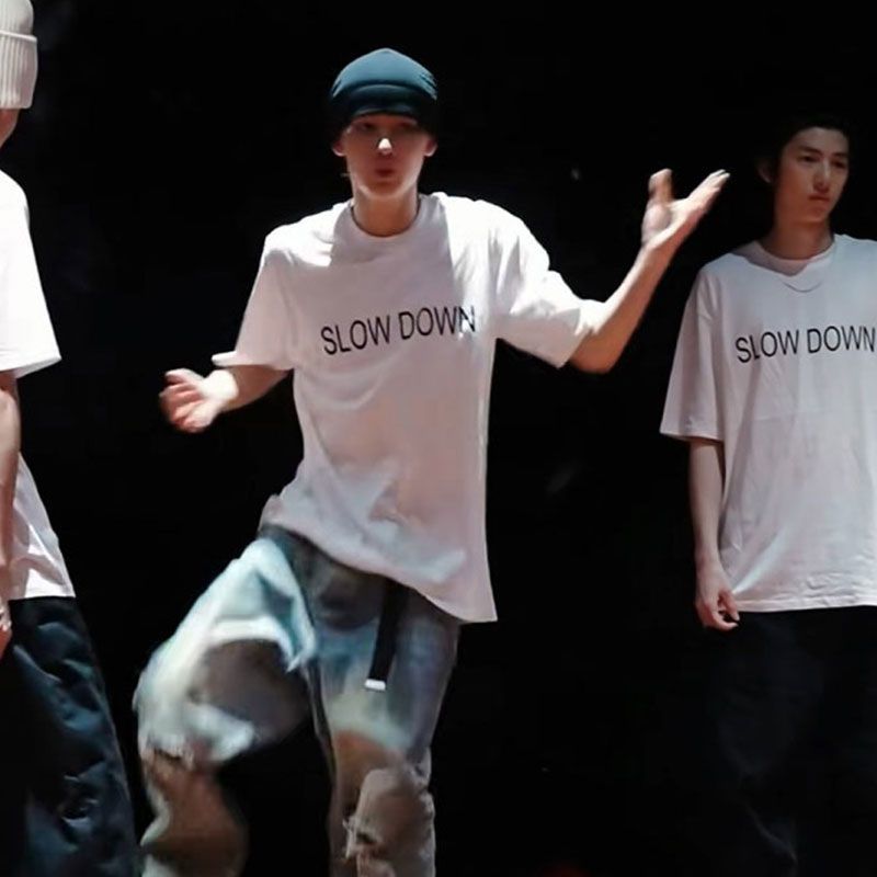 CORTIS T SHIRT SLOW DOWN 100% COTTON