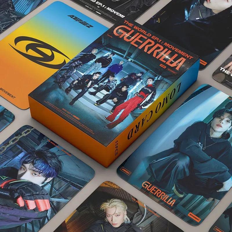 PHOTOCARDS ATEEZ WORLD EP.1 MOVEMENT 55 PCS